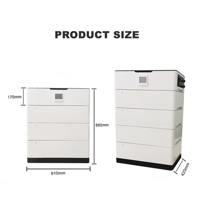 Stackbare Hochspannungs-BMS Maximale Sicherheit 51.2V 48V In Serie 30KW 358.4V 50A 17kw Mit CAN RS485 Kommunikation