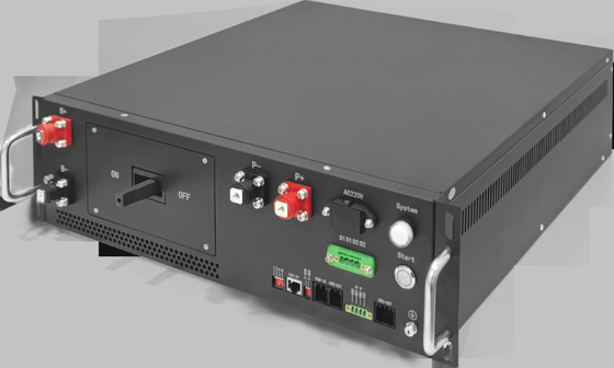 Batterie-Energiespeicherlösung Master Slave LFP/NMC/LTO BMS 136S 435.2V 125A BMS 3U für ESS UPS