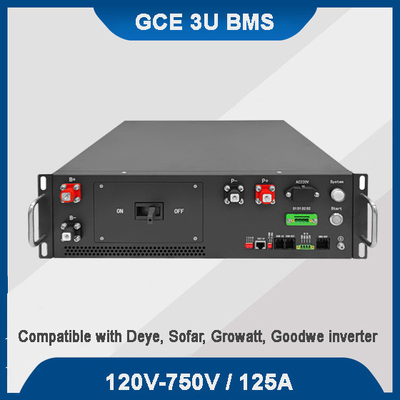 GCE BMS 160S 512V Batteriemanagementsystem Arbeiten mit Deye Sofar Inverter 125A mit 16S BMU für Energiespeichersystem