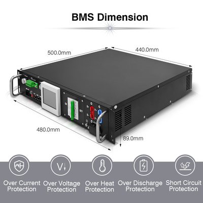 120S384V 50A Batteriemanagementsystem Hochspannung BMS für Lithium Lifepo4 Batterie Growatt ATESS Sofar