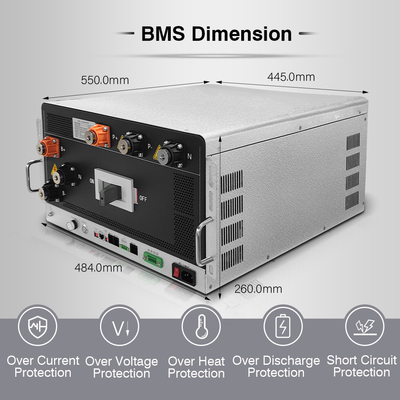 Hochspannung BMS 160S512V 400A Batterie Energiespeicherlösung Lifepo4 BMS für UPS Lithiumbatterie ESS Lifepo4 Batterie