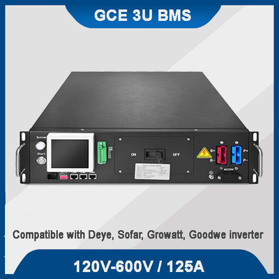 5000 Event Records Master Slave All in One Spannung BMS 120V-500V Wechselstrom/Gleichstrom Dual Stromversorgung Schwarz