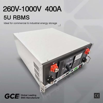 RS485 CAN TCPIP Hochspannung BMS 240V 400A 19 Zoll Größe 5U Eisenbox