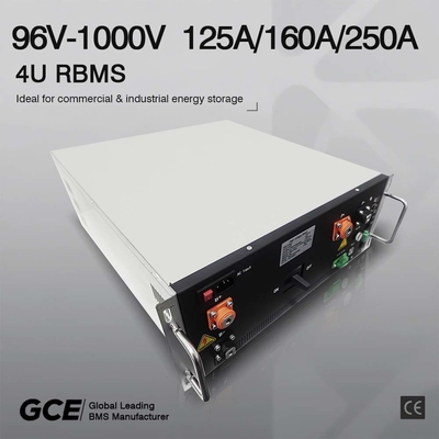 160S Solarbatteriesystem, 512V 250A Hochspannung Master Slave BMS