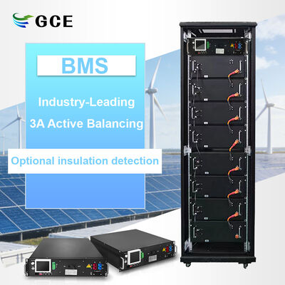 GCE High Voltage BMS 448V/140V 3U Master Slave Battery Management System 125A HV BMS for ESS UPS Energy Storage Lithium Battery Pack Flexible Solution