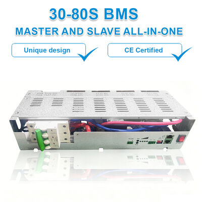 80S 256V 60A Hochspannung BMS integriertes Batteriemanagementsystem mit CAN RS485 für LiFePO4 Batteriepaket,für Lithiumbatterie UPS Backup Power und Energiespeichersystem
