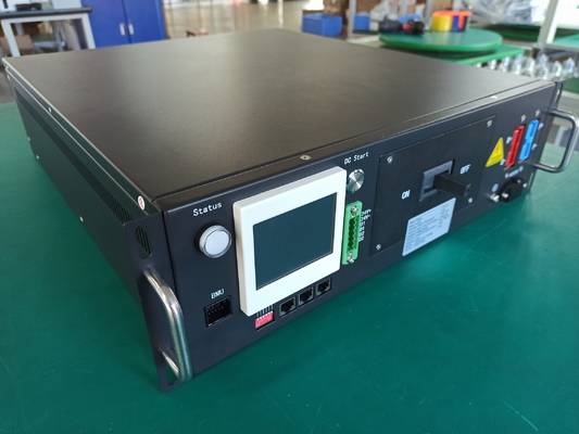 384V 125A Bms Hochspannung mit 3U Box 3,5 Zoll Display Rs485 CAN Kommunikation