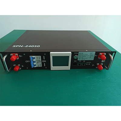 120S Batteriemanagementsystem Lithium Ion 384V 63A 3U Standard 19-Zoll Gehäuse