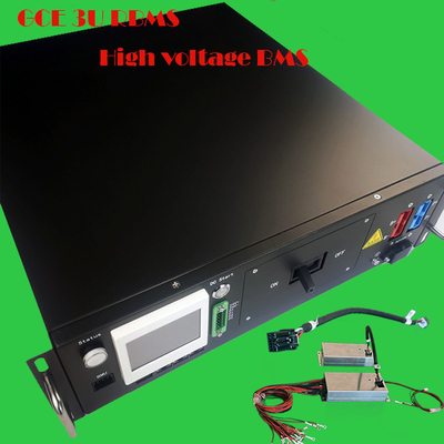 384V 125A Bms Hochspannung mit 3U Box 3,5 Zoll Display Rs485 CAN Kommunikation