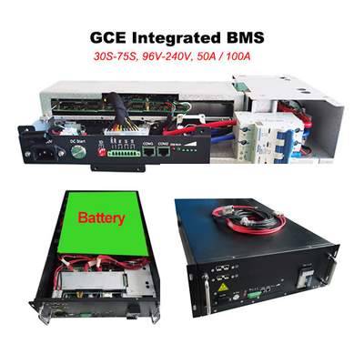 GCE integriertes BMS 30S 60S 75S 50A 100A für Hauptenergie-Speicher